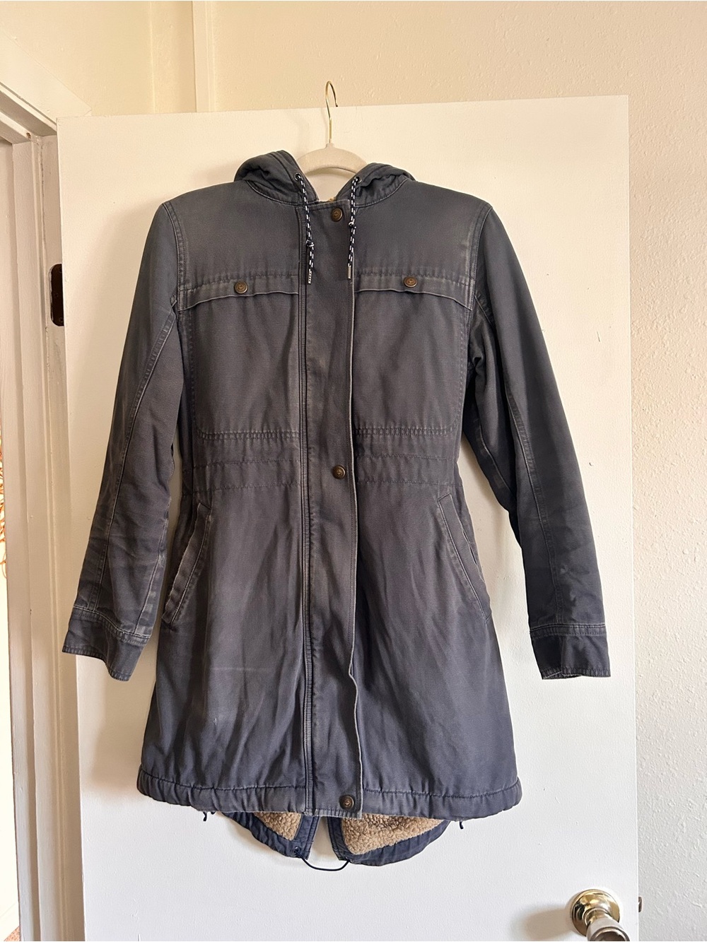 Patagonia Dark Gray Utility Hooded Jacket